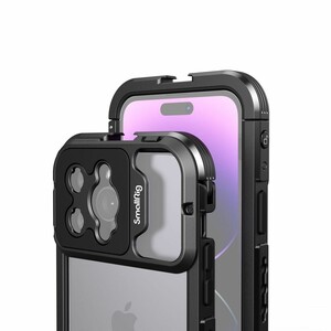 SmallRig 4075 iPhone 14 Pro için Mobil Video Kafesi - Thumbnail