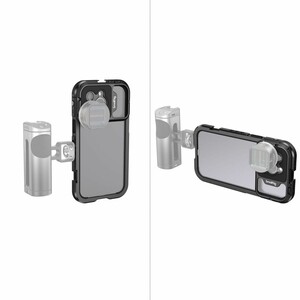 SmallRig 4075 iPhone 14 Pro için Mobil Video Kafesi - Thumbnail