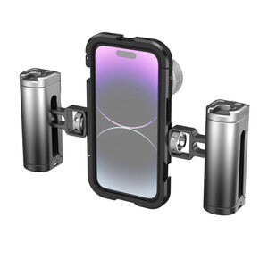 SmallRig 4076 iPhone 14 Pro için Mobil Video Kafes Kiti - Thumbnail