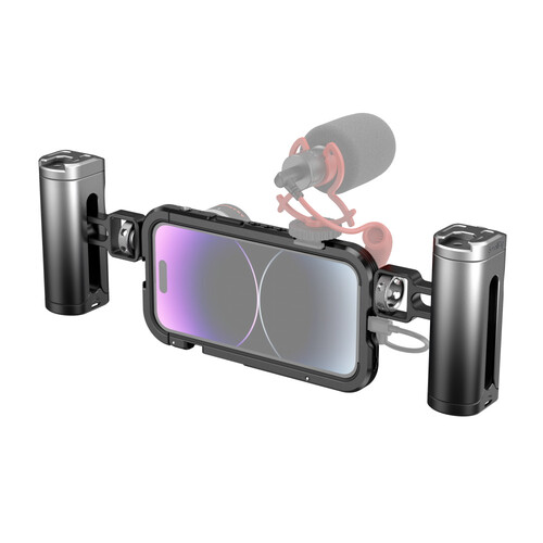 SmallRig 4078 iPhone 14 Pro Max için Mobil Video Kafes Kiti