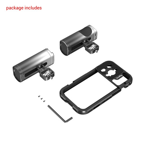 SmallRig 4078 iPhone 14 Pro Max için Mobil Video Kafes Kiti