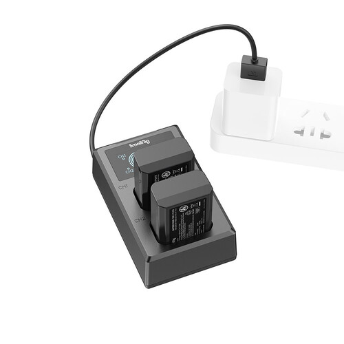 SmallRig 4081 NP-FW50 Çiftli Şarj Cihazı