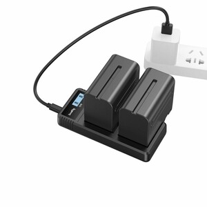 SmallRig 4086 NP-F970 Çiffli Şarj Cihazı - Thumbnail