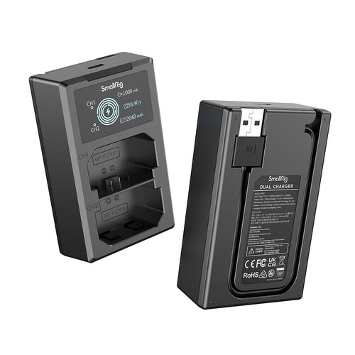 SmallRig 4087 NP-FZ100 Çiftli Şarj Cihazı