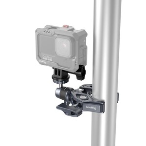 SmallRig 4102B Aksiyon Kameraları için 360° Küresel Başlık Montajlı Süper Kelepçe - Thumbnail