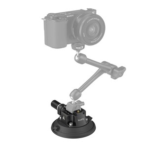 SmallRig 4122B 4'' Vakumlu Kamera Montaj Desteği Araç Çekim Vantuzu - Thumbnail