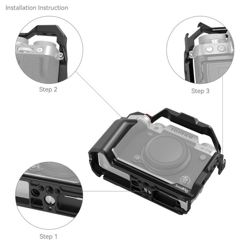 SmallRig 4135 FUJIFILM X-T5 için Çok İşlevli Kafes