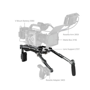 SmallRig 4181 SR007 Pro HawkLock Omuz Ring - Thumbnail