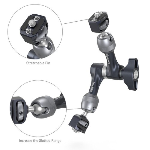 SmallRig 4194 Rozet Kollu Magic Arm (7 inç)