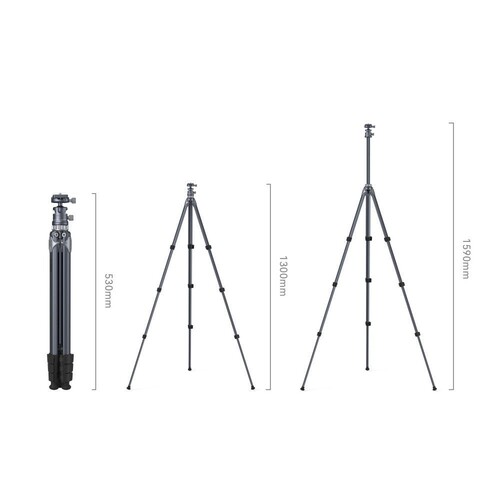SmallRig 4222B AP-02 Hafif Seyahat Tripod