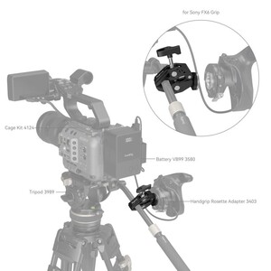 SmallRig 4249 ARRI Rozet Montajlı Süper Kelepçe - Thumbnail