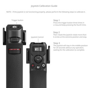 SmallRig 4327 DJI RS Serisi için Odak Kontrolü Çift Tutamağı - Thumbnail