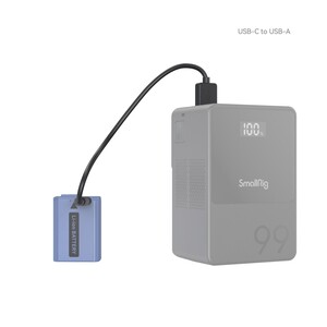 SmallRig 4330 NP-FW50 USB-C Şarj Edilebilir Kamera Pili - Thumbnail