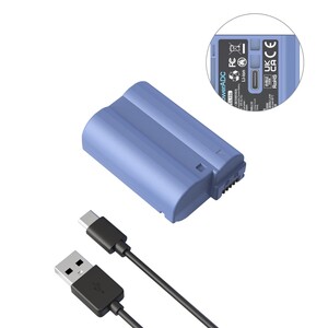SmallRig 4332 EN-EL15c Nikon USB-C Şarj Edilebilir Fotoğraf Makinesi Pili - Thumbnail