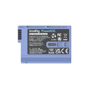 SmallRig 4332 EN-EL15c Nikon USB-C Şarj Edilebilir Fotoğraf Makinesi Pili - Thumbnail