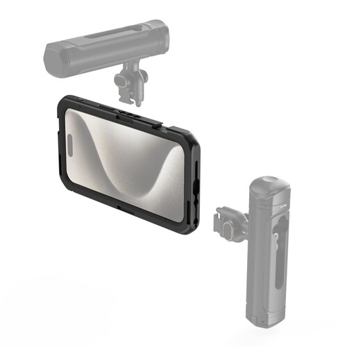 SmallRig 4391 iPhone 15 Pro Max için Mobil Video Kafesi