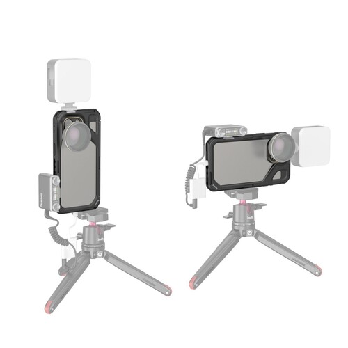 SmallRig 4391 iPhone 15 Pro Max için Mobil Video Kafesi