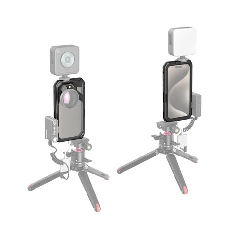 SmallRig 4396 iPhone 15 Pro için Mobil Video Kafesi