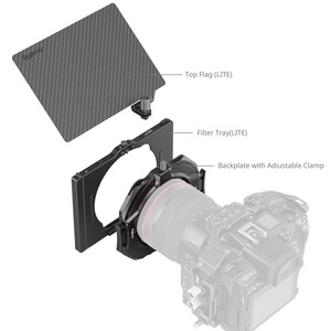 SmallRig 4409 LITE Ayarlanabilir Kelepçeli Mat Kutu - Thumbnail