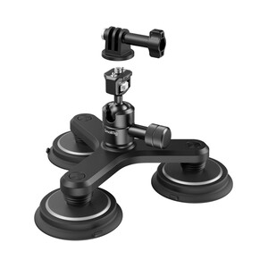 SmallRig 4468 Üçlü Manyetik Vakumlu Montaj Destek Seti Aksiyon Kameraları için - Thumbnail