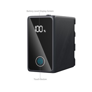 SMALLRİG - SmallRig 4469 Sony NP-F970 USB-C Şarj Edilebilir Kamera Pili (Siyah) (1)