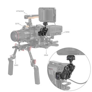 SmallRig 4488 HawkLock H21 Hızlı Çıkarma Sihirli Kol ve Bilyalı Başlık - Thumbnail