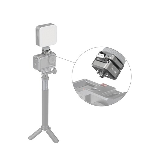 SmallRig 4500 HawkLock H18 Metal Ayak ile Hızlı Çıkarma Desteği