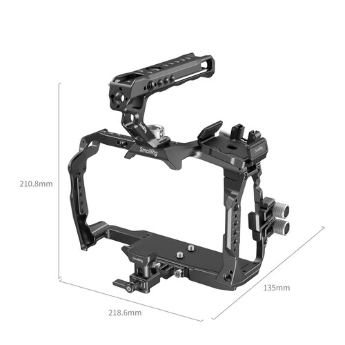 SmallRig 4574B Blackmagic Design Cinema 6K için Temel Kafes Kiti