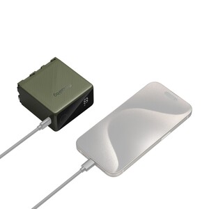 SmallRig 4577 NP-F970 USB-C Şarj Edilebilir Kamera Pili (Yeşil) - Thumbnail