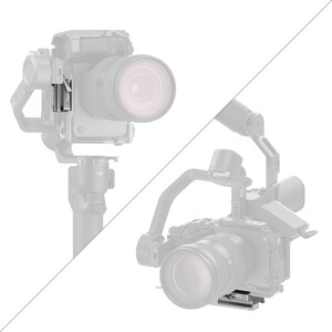 SmallRig 4639 DJI RS 2 / RSC 2 / RS3 / RS 3 Pro / RS4 / RS4 Pro için HawkLock H38 Arca-Swiss Hızlı Çıkarma Plakası - Thumbnail