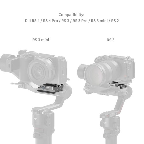 SmallRig 4639 DJI Sabitleyiciler için HawkLock H38 Arca-Swiss Hızlı Çıkarma Plakası