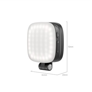 SmallRig 4656 Vibe P48 Çıkarılabilir Cep Telefonu LED Video Işığı (Siyah) - Thumbnail