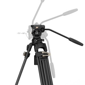 SmallRig 4686 AD-01S Profesyonel Video Tripod Kiti - Thumbnail