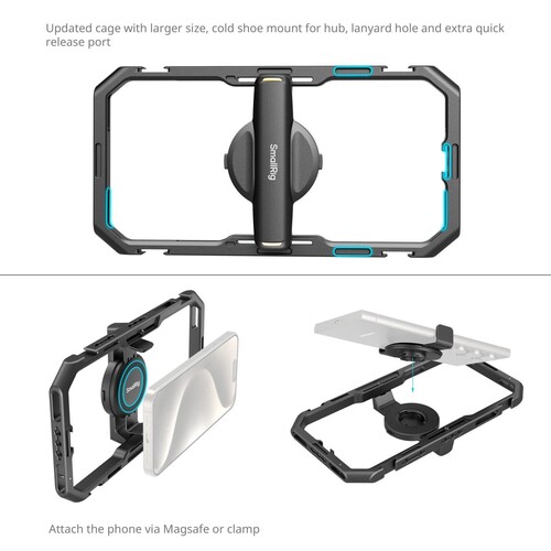 SmallRig 4704 Hepsi Bir Arada Telefon Video Kiti