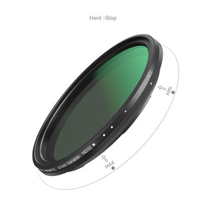 SmallRig 4726 5'i 1 Arada (67 mm) Filtre Kiti VND 2-32 & CPL & 1/4 Siyah Sis - Thumbnail