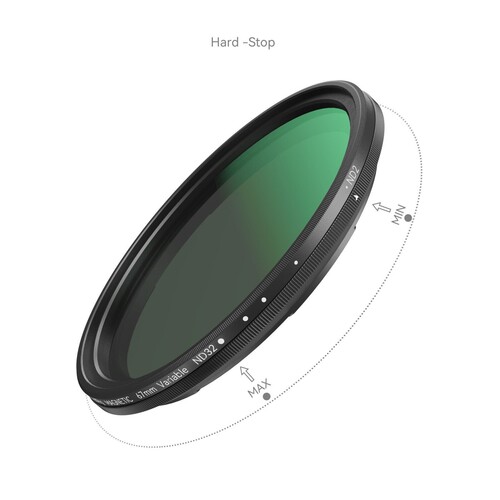 SmallRig 4726 5'i 1 Arada (67 mm) Filtre Kiti VND 2-32 & CPL & 1/4 Siyah Sis