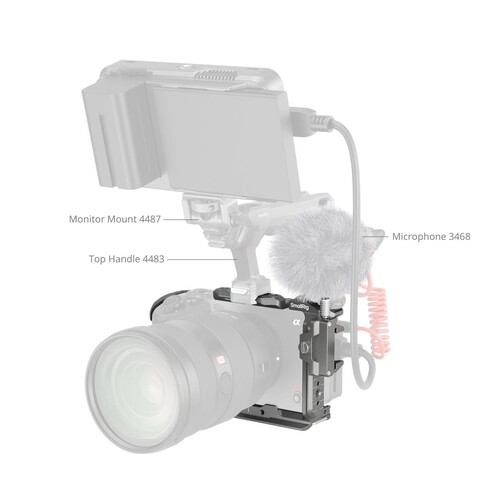 SmallRig 4770 Sony FX3 / FX30 için HawkLock Hızlı Çıkarma Kafes Kiti