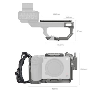 SmallRig 4771 Sony FX3 / FX30 için HawkLock Hızlı Çıkarma Gelişmiş Kafes Kiti - Thumbnail