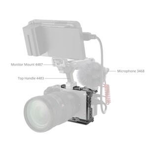 SmallRig 4772 Sony FX3 / FX30 için ''HawkLock'' Hızlı Çıkarma Yarım Kafesi - Thumbnail