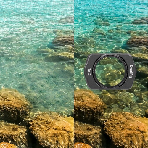 SmallRig 4775 DJI Osmo Pocket 3 için / Beyaz Difüzyon / CPL Filtre / Ekran Koruyucu Filtre Seti