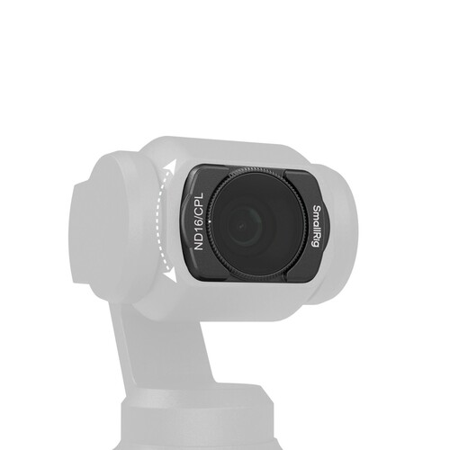 SmallRig 4776 DJI Osmo Pocket 3 için VND2-5 / ND16/CPL / LPF Filtresi / Ekran Koruyucu Filtre Kiti