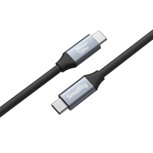 SmallRig 4789 USB-C (Düz) - USB-C (Düz) Veri Kablosu (60 cm)