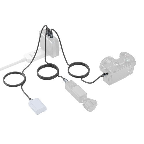 SmallRig 4789 USB-C (Düz) - USB-C (Düz) Veri Kablosu (60 cm)