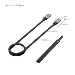 SmallRig 4789 USB-C (Düz) - USB-C (Düz) Veri Kablosu (60 cm) - Thumbnail