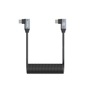 SmallRig 4793 USB-C (Açılı) - USB-C (Açılı) Sarmal Veri Kablosu - Thumbnail
