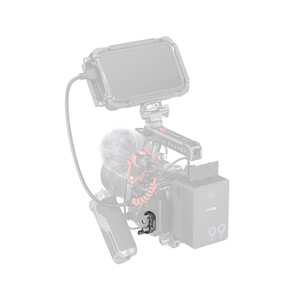 SmallRig 4829 USB-C ve Çoklu Kablo Kelepçesi Sony FX3 / FX30 HawkLock Hızlı Çıkarma Kafesi için - Thumbnail