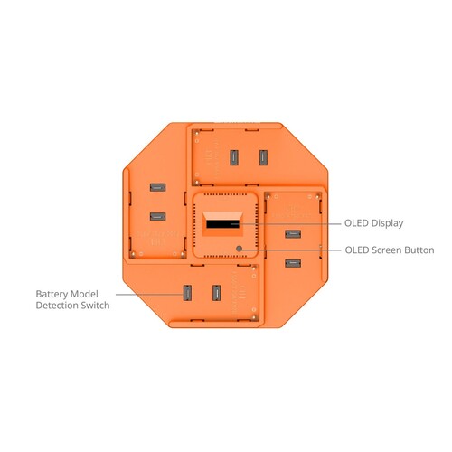 SmallRig 4837 NP-F Serisi 4 Kanallı Kamera Pil Şarj Cihazı