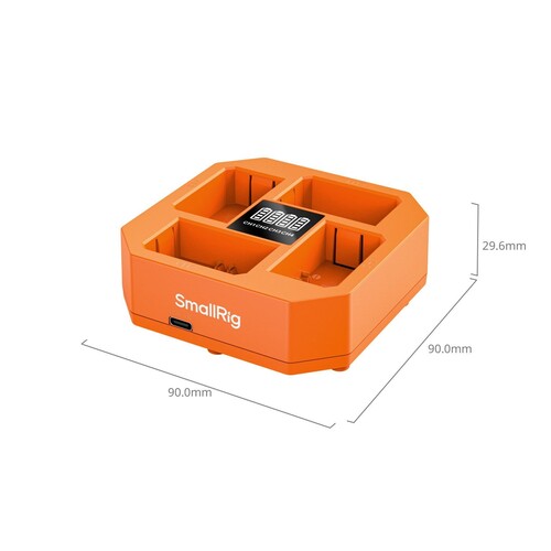 SmallRig 4839 NP-FZ100 4 Kanallı Kamera Pil Şarj Cihazı