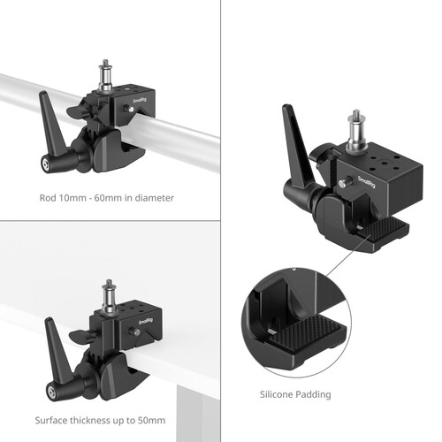 SmallRig 4861 Süper Kelepçe Destek Takımı