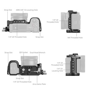 SmallRig 4867 Sony ZV-E10 II için Kafes - Thumbnail